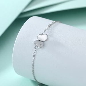 Pulsera con Colgante de Lazo de Plata 925 para Mujer, Moderna, Hecha a Mano, Chapada en Rodio, con Circonita, Antideslustre, Certificada por CMA, para Fiestas y Bodas - Product Image 4