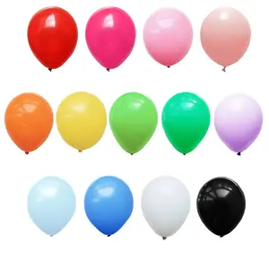 थोक शादी की पार्टी जन्मदिन सजावट गुब्बारा 10 इंच मोटी दौर मैट लेटेक्स गुब्बारा