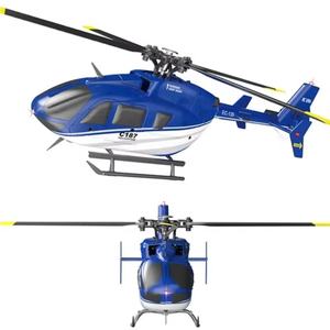 Helicóptero Eléctrico a Control Remoto C187 SJY-C187, Juguete Modelo para Principiantes, Construcción de Plástico y Metal, Baterías Incluidas, Listo para Usar - Product Image 1