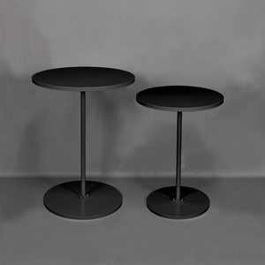 Modern Simple Wedding <strong>Poseur</strong> <strong>Table</strong> 80cm Height Round Metal Cocktail <strong>Table</strong> Set for Event Party Decor - Product Image 2