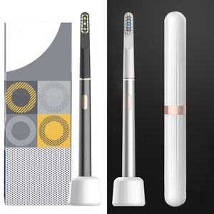 Brosse à Dents Électronique LULA 2025 de Marque Privée avec Minuteur, Brosse à Dents Électrique Fine en Métal à Poils Souples - Product Image 1