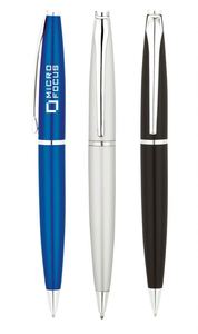 Streamline Tapered Barrel Click Metal <b>Ballpoint</b> <b>Pen</b>, Classic Torpedo Shape Retractable Advertising Signature <b>Pen</b> Custom Logo - Product Image 6