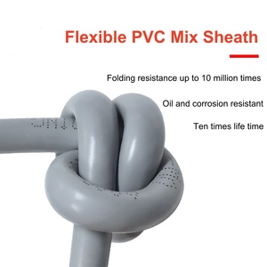 Cáp dây nhiều lõi được bảo vệ 2/4/6/8/10 lõi Dây tín hiệu điều khiển cách điện Dây điện RVVP Cáp bảo vệ - Product Image 3