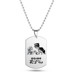 <span class=keywords><strong>Hanako</strong></span>-collar de acero inoxidable para mujer, gargantilla de Anime, Jibaku Shounen, <span class=keywords><strong>Hanako</strong></span> <span class=keywords><strong>Kun</strong></span>, color negro, regalo de joyería - Product Image 3