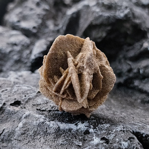 Collar con Colgante de Piedra de Rosa del Desierto <span class=keywords><strong>Adenium</strong></span> <span class=keywords><strong>Obesum</strong></span>, Collar de Piedra de Cristal Natural con Personalidad para Mujer - Product Image 5