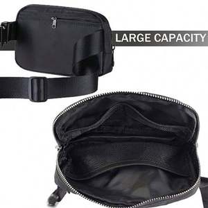 Bolso Bandolera Mini para Mujer, Riñonera Deportiva Impermeable de Nylon, para Viajes y Deportes - Product Image 3