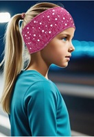 Bandeau élastique personnalisé pour enfants cyclisme ski avec protection réfléchissante de l'oreille bandeau polaire pour sport d'hiver plus chaud