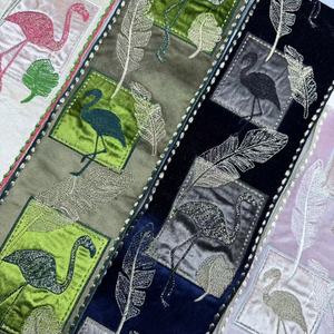 Accessori di abbigliamento in pizzo ricamato con animali in stile retrò nastro intrecciato con nastro intrecciato in jacquard - Product Image 4