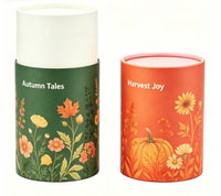 Boîtes rigides personnalisées en carton pour fleurs, ensemble de trois pièces rondes, boîte à fleurs pour la Saint-Valentin, anniversaire, pour les fleuristes