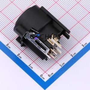 CT/PJ-12H-EP XLR Connector Through hole Component (THT) Connector 7P Female Through Hole 7.5A - Product Image 2
