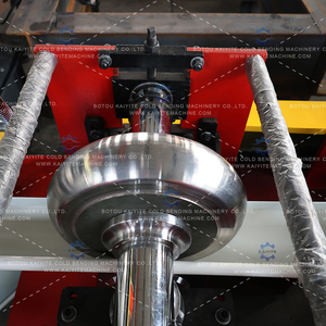 Máquina Perfiladora de Canalones de Acero de Color con Certificación CE, Dispositivo de Corte Hidráulico, Motor y Bomba, Espesor de 1.5-2.0 mm - Product Image 5