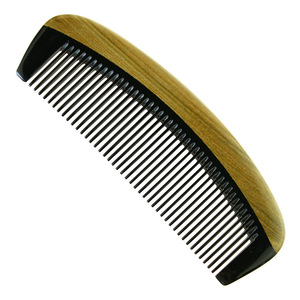 Cepillo de madera para masaje del cuero cabelludo con cuerno de vaca, 10-15 cm, para la población en general, de la ciudad de Hengyang, condado de Lanlong. - Product Image 5