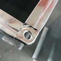 TDC sortie d'usine d'angle de conduit acier galvanisé ou acier inoxydable centre commercial contemporain Support technique en ligne 500 pièces acceptées