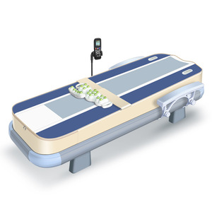 Home Multi Functional Massage Bed Blue Khaki Full Body Electric Health Care Timed Automatic Massage With <b>Remote</b> <b>Control</b> - Product Image 5