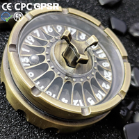 Hochwertige Bronze DND Large Roulette D20 Metall würfel für Rollenspiele