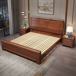 Modern Opbergbed 1.5/1.8 Eenpersoons-En Tweepersoons Hotelappartement Fabriek Directe Levering Slaapkamermeubilair Hotelmeubilair - Product Image 2