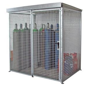 12X9kg GPL Australie Chargement 1000kg bouteilles de gaz empilables Cage chariot élévateur bouteille de gaz propane panier de stockage en métal Cage - Product Image 1