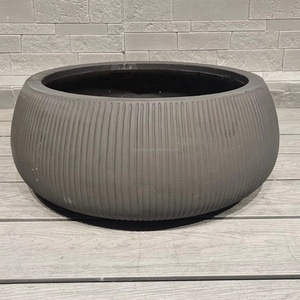 Macetas Modernas de Diseño Alto y Bajo para Jardín Exterior, Macetas y Jardineras Duraderas de Fibra de Arcilla para Árboles - Product Image 6