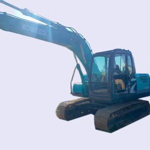 Mini-excavatrice Kobelco d'occasion de 10 tonnes, fabrication japonaise d'origine, modèle Sk130 avec pompe hydraulique Shimadzu, garantie 1 an sur le moteur - Product Image 1