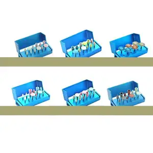 Autoclavable12PCS樹脂ベースの複合樹脂研磨キット歯科用硬化ライト