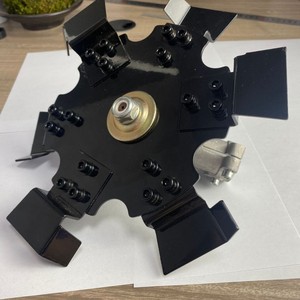 Pièces de rechange pour débroussailleuse : Lame de brosse, Roue de tranchage, Outils de jardinage, Cultivateur, 1 pouce, Lot de 2 - Product Image 3