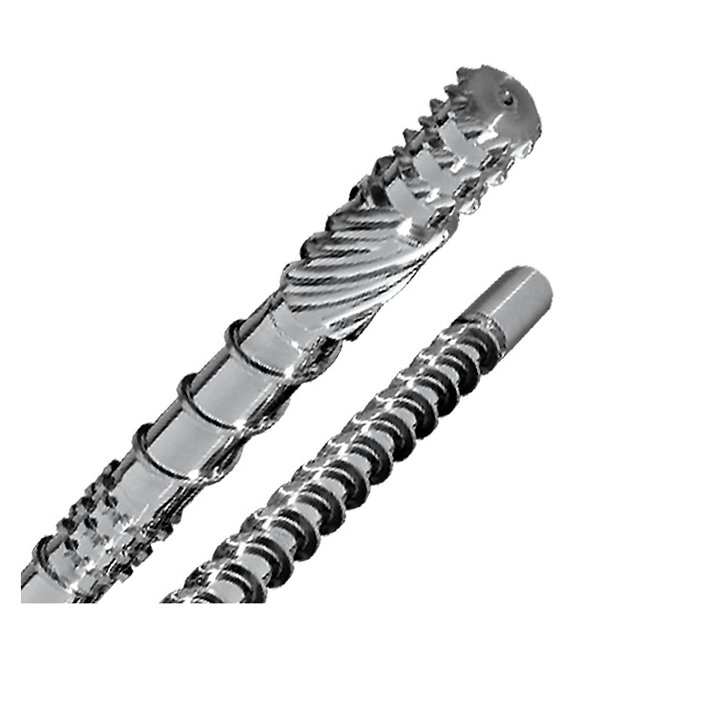 Шнековый цилиндр с барьером экструдера, Высококачественная пластификация, хорошая прочность, одноцилиндровый винт