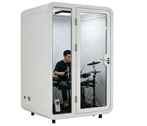 Cabine de travail moderne, bureau extérieur, salle de <span class=keywords><strong>réunion</strong></span> portable, cabine de bureau préfabriquée, cabine de confidentialité téléphonique - Product Image 2