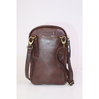 Nouveauté : Sac de téléphone pour femme en cuir véritable, grande capacité, cuir de vachette pleine fleur, logo personnalisé, vente en gros
