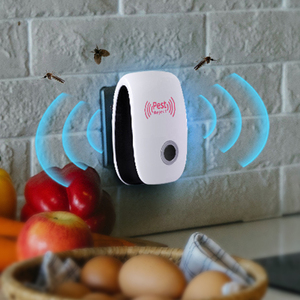 <span class=keywords><strong>Appareil</strong></span> répulsif à ultrasons pour rongeurs AC 4W pour usage commercial, lutte antiparasitaire anti-insectes avec fonctionnement silencieux, état solide - Product Image 1