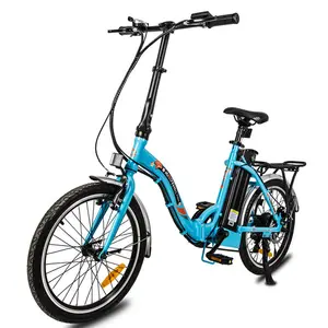 Популярный в Израиле Электрический складной велосипед 20 дюймов, складной электрический велосипед 500 Вт, электрический велосипед