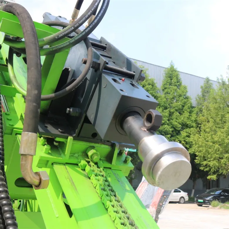Handige Flexibele Dieselmotor Aangedreven Heimachine Met Hamerstapel Duiker Voor Zonnestapel