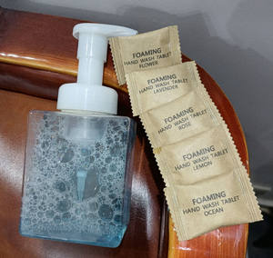 Tablette de savon désinfectant pour les mains, g, mousse, liquide, effervescentes, pour le lavage des mains - Product Image 1