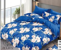 Grande Vente Parure de Lit 6 Pièces en Coton AB Design pour Lit King Size (2 Draps et 4 Taies d'Oreiller)