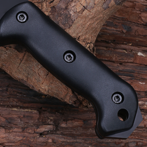Cuchillo Táctico de Acero Inoxidable Personalizable con Mango de TPR para Supervivencia en Exteriores y Caza, Compatible con OEM/ODM - Product Image 4
