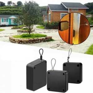 Cierrapuertas Automático Sin Perforaciones para Todas las Puertas, Herraje con Sensor Automático de Tensión de 400g, Herraje para Muebles - Product Image 1