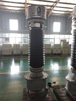 Transformador de Corriente (TC) de Alta Tensión de 110kV 126kV, Aislado en Porcelana, Sumergido en Aceite, para Subestaciones Eléctricas