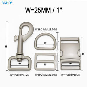 Juego de Hardware de <span class=keywords><strong>Collar</strong></span> para mascotas DIY logotipo grabado hebilla de liberación rápida ajuste Pin hebilla D/ORing Metal perro impermeable accesorio para perro - Product Image 5