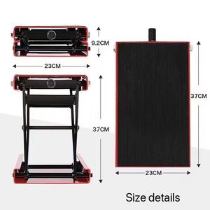 Motorfiets Hefkrik Met Beugel/Set 1100Lbs/500Kg Motorfiets Schaarlift Met Verwijderbare Trolley Beugel Reparatie Beugel - Product Image 3