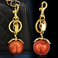 Fruit sleutelhanger kersen portemonnee tas charmes sleutelhanger schattige dames handtassen en draagtassen sieraden accessoires unieke geschenken
