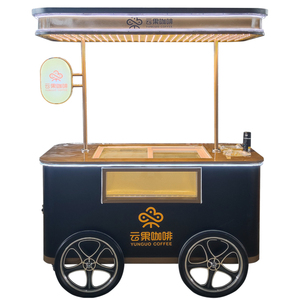 New Type Italian Ice Cream Trolley Luxury Ice Cream Display <b>Freezer</b> - Product Image 6