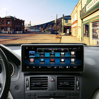 Système multimédia de voiture sans fil avec écran 10,25 pouces, Carplay, Android Auto, WiFi, pour lecteur DVD de voiture Benz W204