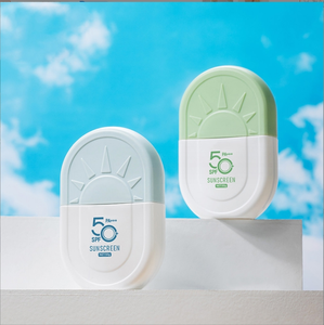 Flacon d'isolation de crème pour les mains de bouteille de crème solaire blanche de 50ml matériaux d'emballage de soins de la peau d'estampage à chaud avec étanchéité en liège - Product Image 2