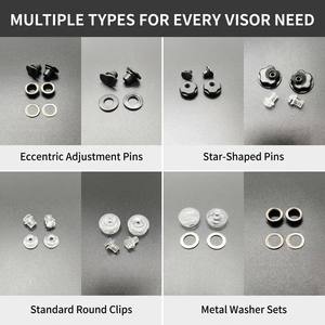 Insert anti-buée universel pour casque de moto, compatible avec les lentilles Pinlock, applicable lorsqu'il y a ouverture de la lentille - Product Image 4