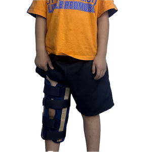 어린이 아이 트라이 패널 무릎 고정기 중괄호 의료 조정 가능한 무릎 지원 정형 무릎 교정기 지원 - Product Image 5