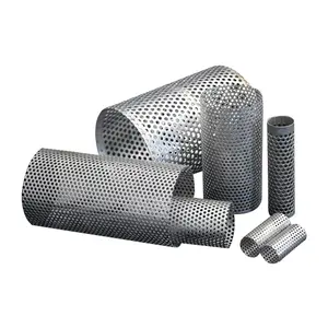 Stainless Steel Sintered Wire Mesh Perforated Plate Filter Meshes for Water Treatment Screens and Pipes