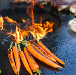 Nouveau design de barbecue multifonctionnel d'extérieur, <span class=keywords><strong>plancha</strong></span>, brasero en acier corten à combustion de bois pour la cuisine - Product Image 3
