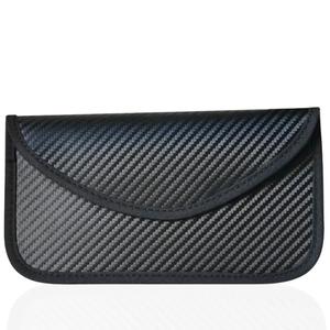 Modellen draagbare Faraday anti-diefstal beschermende RFID-afschermende sleutelhanger van waterdicht carbon fiber PU leer - Product Image 6