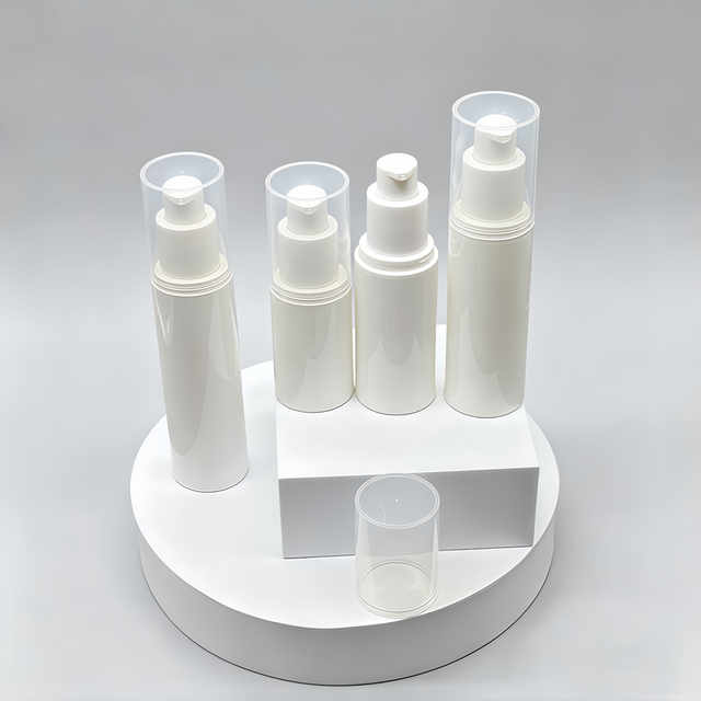 Wholesale Multi-sized Vacuum Emulsion Bottles, Various Bird-mouth Pump Heads, and Essence Emulsion Filling Bottles