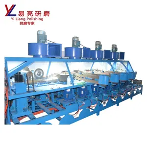 Metal hinge grinding, polishing and wire drawing automatic grinding machine