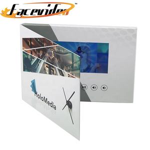 Boîte-cadeau 3d personnalisée avec écran lcd de 5 pouces, carte de vœux vidéo numérique professionnelle - Product Image 5